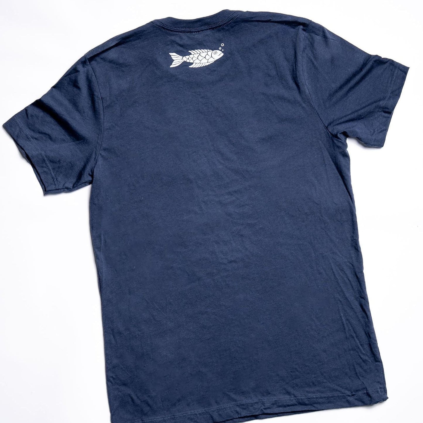 Opal's Oysters Logo-Navy Tee
