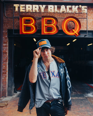 Terry Black's Denim Patch Hat