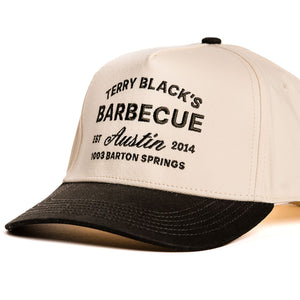 Terry Black's Gray Two-Tone Hat