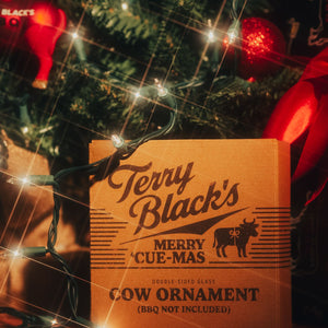 Terry Black's Brisket is King Ornament-Black