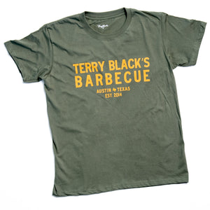 Terry Black's Straight Up Tee–Green