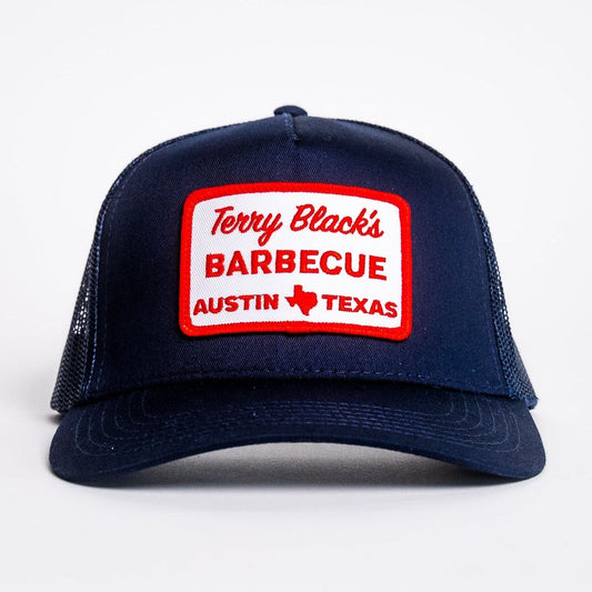 Terry Black's Navy Patch Hat