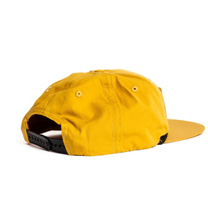 Terry Black's Yellow Leather Patch Hat