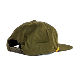 Terry Black's Green Leather Patch Hat