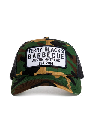 Terry Black's Camo Patch Hat