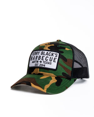 Terry Black's Camo Patch Hat