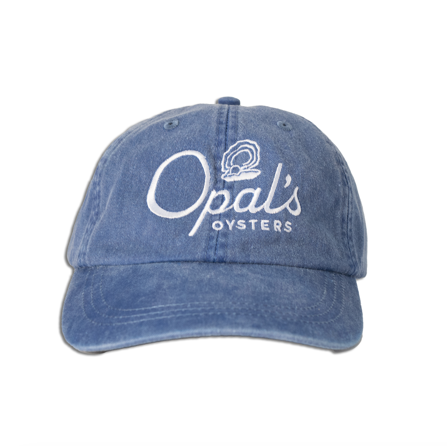 Opal's Oysters Blue Baseball Cap