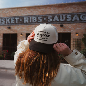 Terry Black's Gray Two-Tone Hat