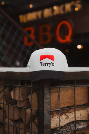 Terry Black's Black Suede Two-Tone Hat