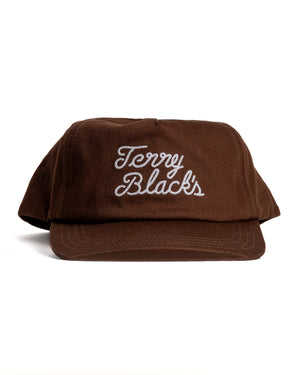 Terry Black's Brown Stitched Hat