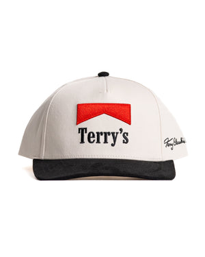 Terry Black's Black Suede Two-Tone Hat