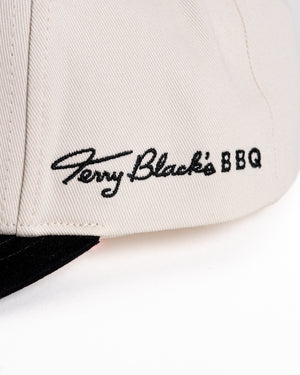 Terry Black's Black Suede Two-Tone Hat