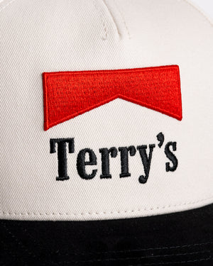 Terry Black's Black Suede Two-Tone Hat