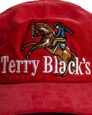 Terry Black's Red Corduroy Hat