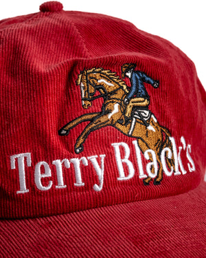 Terry Black's Red Corduroy Hat