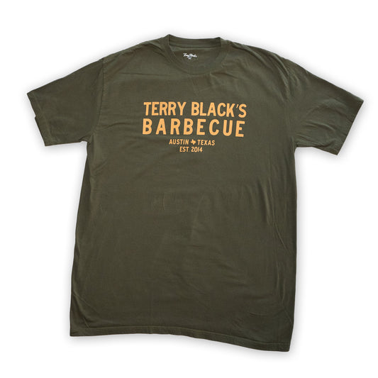 Terry Black's Straight Up Tee–Green