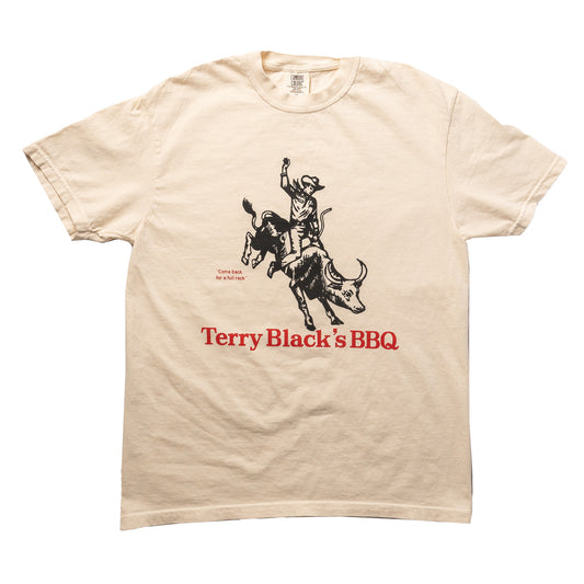 Terry Black's Cream Bull Rider Tee