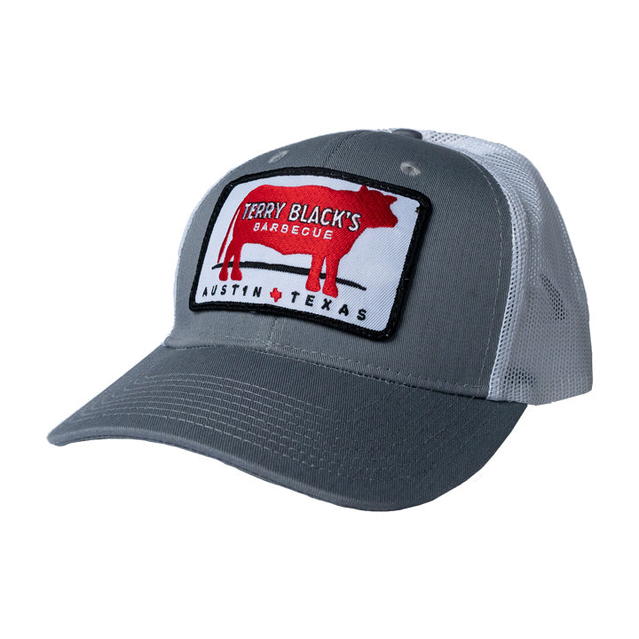 Terry Black's Heather Gray Patch Hat – Black Family Hospitality