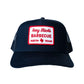 Terry Black's Navy Patch Hat